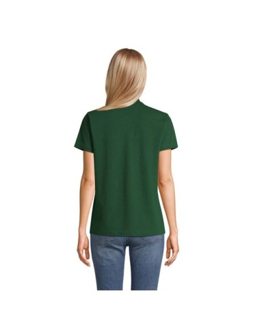 Polo personnalisé pour femme - Pulse Matières : coton Taille textile : XXL Couleurs : vert bouteille livraison express 24h 48h