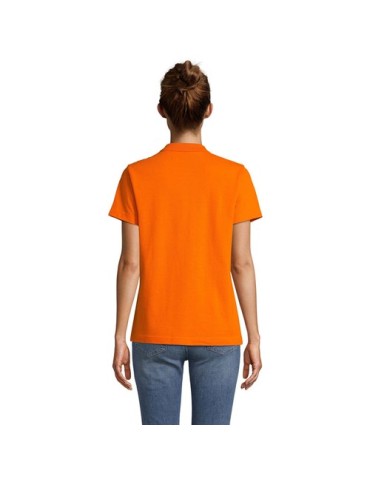 Polo personnalisé pour femme - Pulse Matières : coton Taille textile : XXL Couleurs : orange cadeau collaborateur premium
