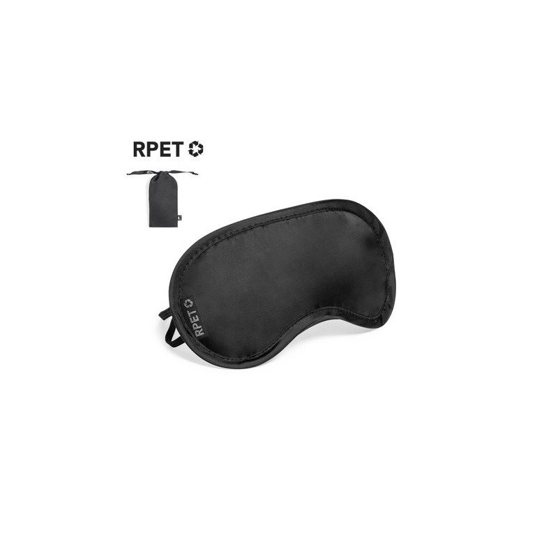 Masque Éco-responsable Personnalisé de Voyage pas cher Buxtok Couleurs : noir Matières : polyester recyclé marquage laser ultra 
