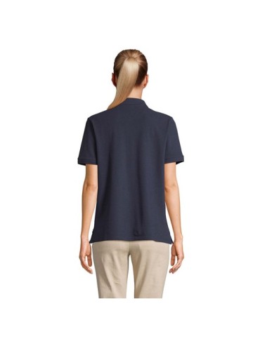 Polo personnalisé pour femme Pacific Matières : coton Taille textile : L Couleurs : french navy goodies entreprise design