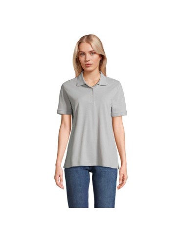 Polo personnalisé pour femme Pacific Matières : coton Taille textile : XXL Couleurs : gris pur goodies publicitaire durable