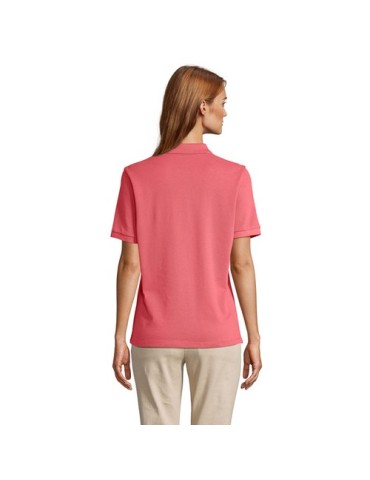 Polo personnalisé pour femme Pacific Matières : coton Taille textile : XL Couleurs : rose doux livraison express 24h 48h