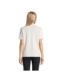 Polo personnalisé pour femme Pacific Matières : coton Taille textile : S Couleurs : écru cadeau collaborateur premium