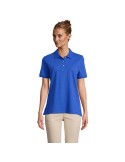 Polo personnalisé pour femme Pacific Matières : coton Taille textile : XS Couleurs : bleu royal impression haute définition