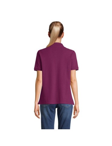 Polo personnalisé pour femme Pacific Matières : coton Taille textile : XL Couleurs : violet chic accessoire événementiel unique