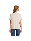 Polo personnalisé pour femme Pacific Matières : coton Taille textile : M Couleurs : lin objet promo petit budget