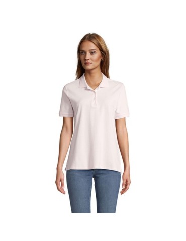Polo personnalisé pour femme Pacific Matières : coton Taille textile : M Couleurs : rose pâle cadeau affaires élégant