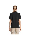 Polo personnalisé pour femme Pacific Matières : coton Taille textile : S Couleurs : noir objet promotionnel éco-responsable