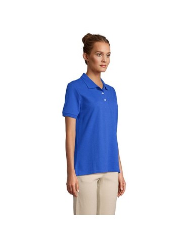 Polo personnalisé pour femme Pacific Matières : coton Taille textile : 3XL Couleurs : bleu royal goodies personnalisé en stock