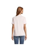 Polo personnalisé pour femme Pacific Matières : coton Taille textile : L Couleurs : rose pâle objet promo petit budget