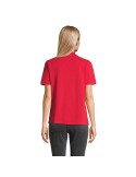 Polo personnalisé pour femme Pacific Matières : coton Taille textile : L Couleurs : rouge objet promo petit budget