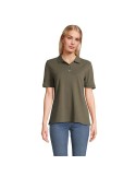 Polo personnalisé pour femme Pacific Matières : coton Taille textile : S Couleurs : vert armée objet promo petit budget
