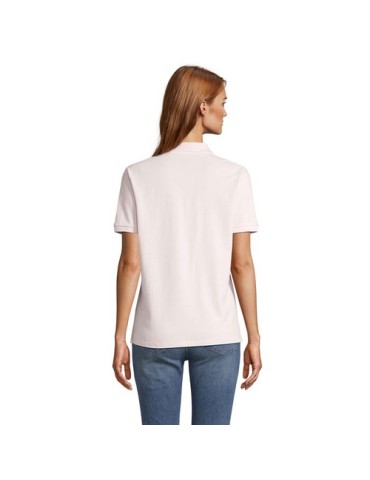 Polo personnalisé pour femme Pacific Matières : coton Taille textile : XXL Couleurs : rose pâle goodies personnalisé en stock