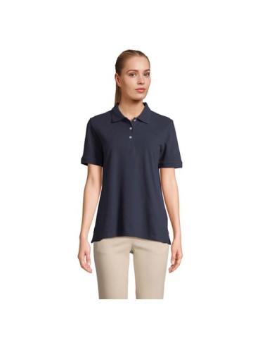 Polo personnalisé pour femme Pacific Matières : coton Taille textile : S Couleurs : french navy cadeau client original