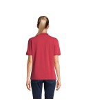 Polo personnalisé pour femme Pacific Matières : coton Taille textile : M Couleurs : rouge doux objet publicitaire robuste