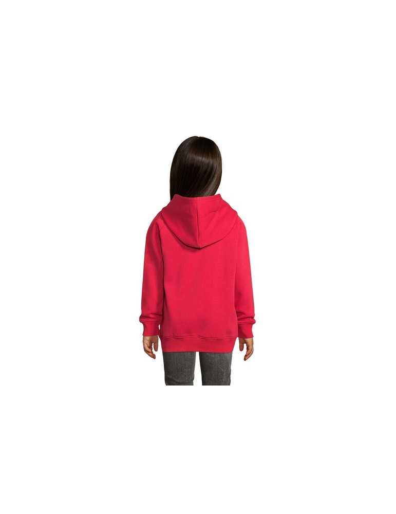 Sweat à capuche enfant personnalisé Stellar Kids Taille textile : 4XL Couleurs : rouge cadeau collaborateur premium