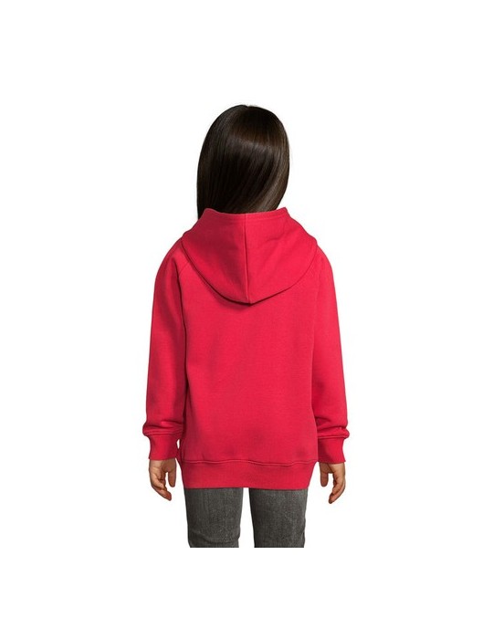 Sweat à capuche enfant personnalisé Stellar Kids Taille textile : 4XL Couleurs : rouge cadeau collaborateur premium