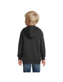 Sweat à capuche enfant personnalisé Stellar Kids Taille textile : L Couleurs : noir goodies entreprise design