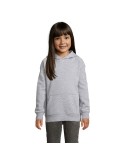 Sweat à capuche enfant personnalisé Stellar Kids Taille textile : XXL Couleurs : gris chiné accessoire événementiel unique