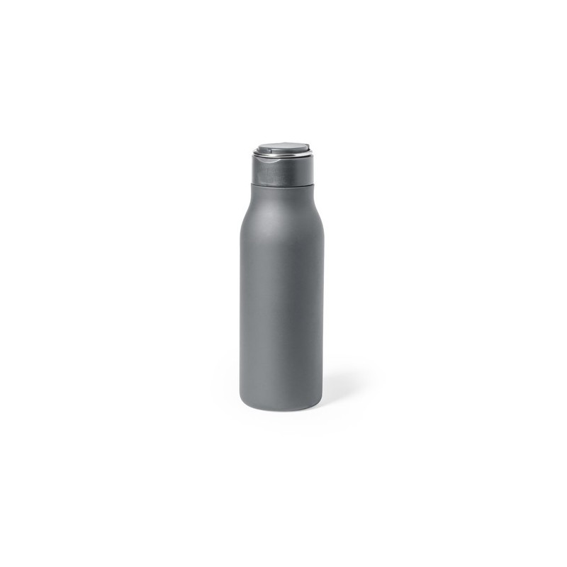 Gourde Personnalisée 600ml Éco-responsable Bidon Bucky Matières : acier inoxydable Couleurs : bleu marine cadeau collaborateur p