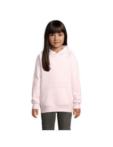Sweat à capuche enfant personnalisé Stellar Kids Taille textile : XXL Couleurs : rose pâle objet promo petit budget