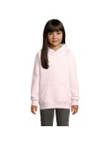 Sweat à capuche enfant personnalisé Stellar Kids Taille textile : L Couleurs : rose pâle goodies entreprise design