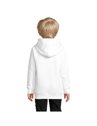 Sweat à capuche enfant personnalisé Stellar Kids Taille textile : XXL Couleurs : blanc personnalisation sur mesure