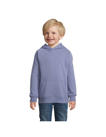 Sweat à capuche enfant personnalisé Stellar Kids Taille textile : 4XL Couleurs : bleu cadeau entreprise pas cher