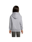 Sweat à capuche enfant personnalisé Stellar Kids Taille textile : 4XL Couleurs : gris chiné livraison express 24h 48h