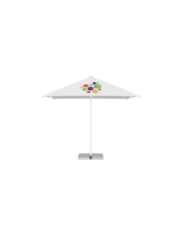 Parasol rectangulaire personnalisable en tissu résistant - Modèle unique