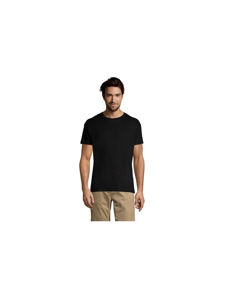 Tee-shirt personnalisé 150g Titan Taille textile : 3XL Couleurs : noir goodies publicitaire durable