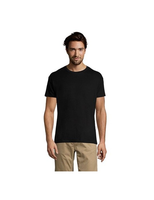Tee-shirt personnalisé 150g Titan Taille textile : 3XL Couleurs : noir goodies publicitaire durable