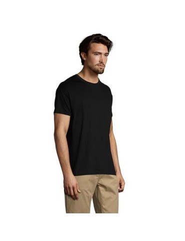 Tee-shirt personnalisé 150g Titan Taille textile : 5XL Couleurs : noir cadeau collaborateur premium