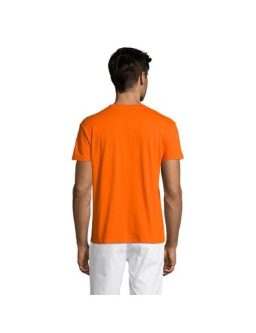 Tee-shirt personnalisé 150g Titan Taille textile : 3XL Couleurs : orange cadeau entreprise pas cher