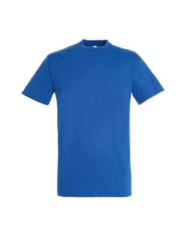 Tee-shirt personnalisé 150g Titan Taille textile : 5XL Couleurs : bleu royal personnalisation rapide en France