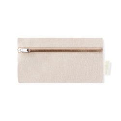 Trousse Éco-responsable Pratique en Coton Recyclé Laybax Matières : coton recyclé Couleurs : naturel impression haute définition