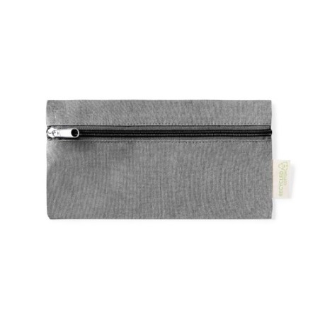 Trousse Éco-responsable Pratique en Coton Recyclé Laybax Matières : coton recyclé Couleurs : naturel objet promo petit budget