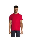Tee-shirt personnalisé 150g Titan Taille textile : M Couleurs : rouge personnalisation rapide en France