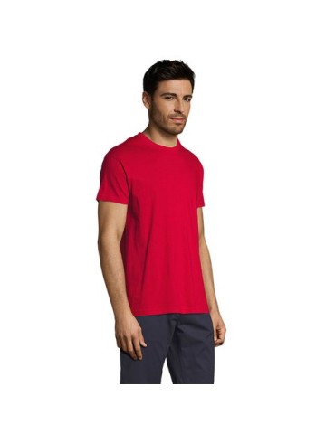 Tee-shirt personnalisé 150g Titan Taille textile : S Couleurs : rouge goodies personnalisé en stock