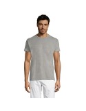 Tee-shirt personnalisé 150g Titan Taille textile : XXL Couleurs : gris chiné personnalisable avec votre logo