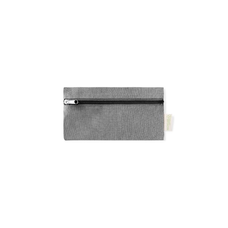 Trousse Éco-responsable Pratique en Coton Recyclé Laybax Matières : coton recyclé Couleurs : bleu marquage couleur éclatante