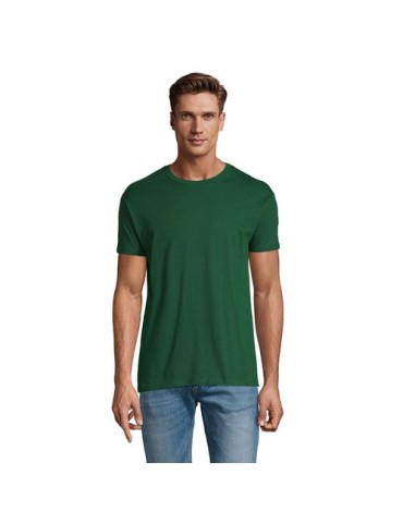 Tee-shirt personnalisé 150g Titan Taille textile : XS Couleurs : vert foncé cadeau collaborateur premium
