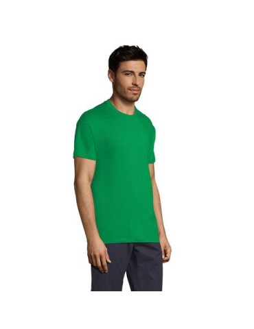 Tee-shirt personnalisé 150g Titan Taille textile : L Couleurs : vert cadeau entreprise pas cher