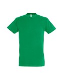 Tee-shirt personnalisé 150g Titan Taille textile : XS Couleurs : vert marquage couleur éclatante