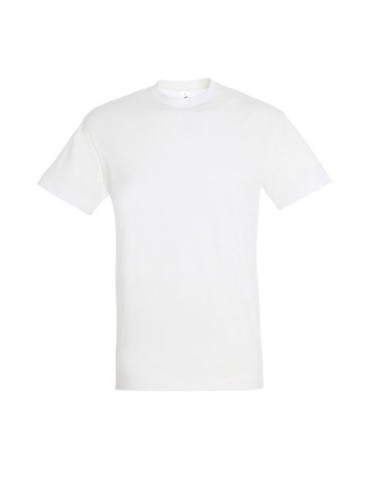 Tee-shirt personnalisé 150g Titan Taille textile : 3XL Couleurs : blanc objet promo petit budget