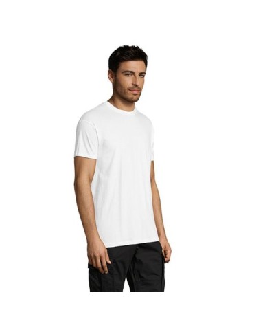 Tee-shirt personnalisé 150g Titan Taille textile : 4XL Couleurs : blanc goodies publicitaire durable