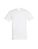 Tee-shirt personnalisé 150g Titan Taille textile : S Couleurs : blanc objet publicitaire robuste