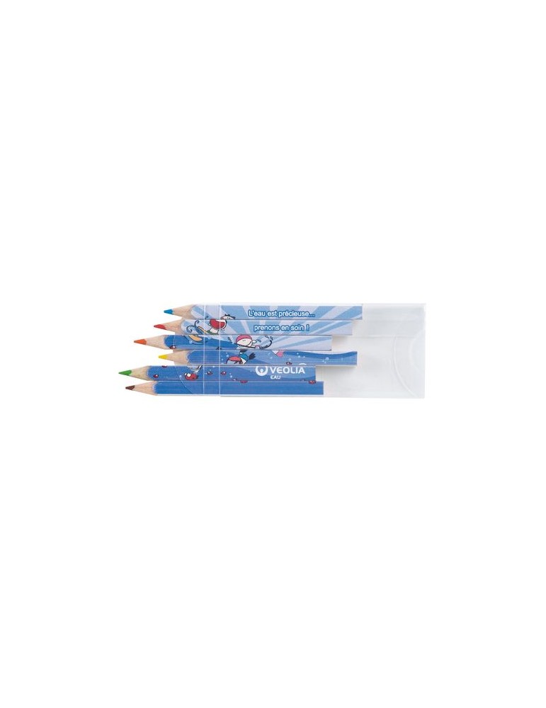 SET QUADRI 6 COUL 8,7 cm