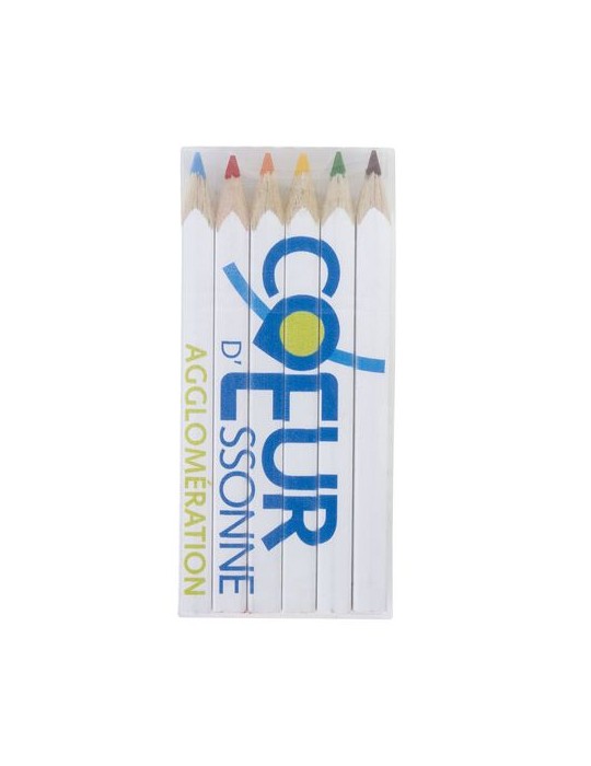 SET QUADRI 6 COUL 8,7 cm