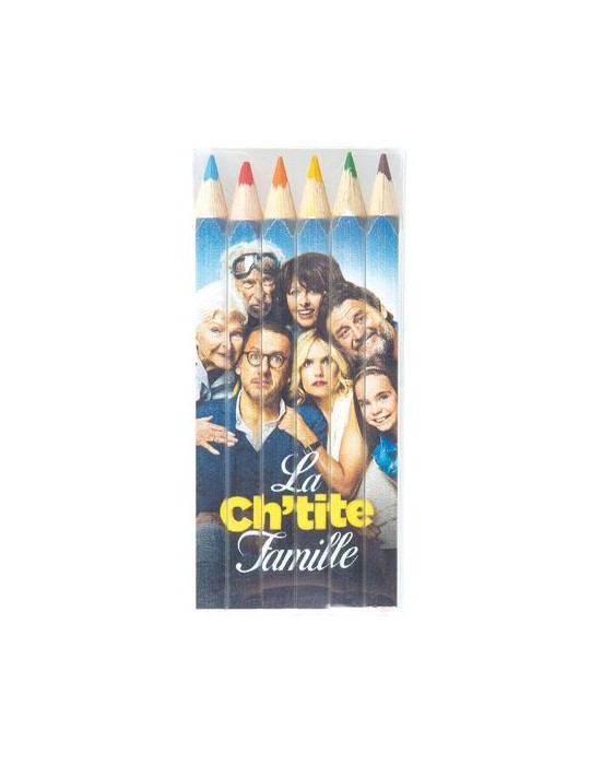 SET QUADRI 6 COUL 8,7 cm